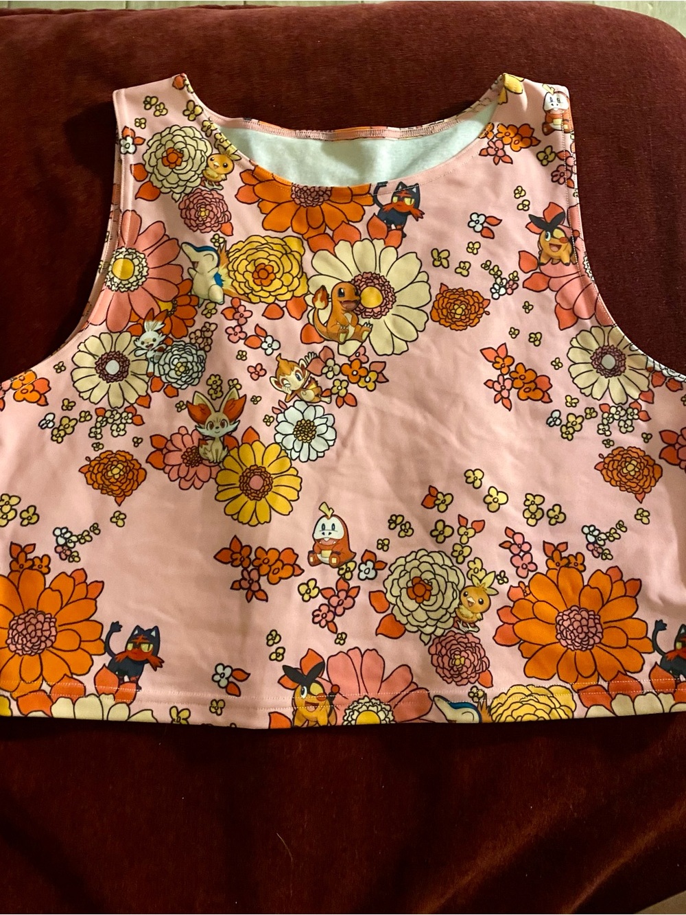 BlackMilk Pokémon Fire-Type Floral Wifey Top